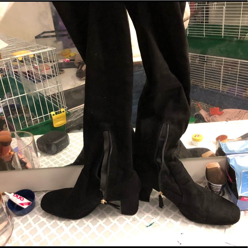 Thigh high boots